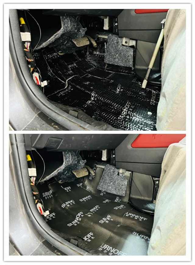 1661719206078943766.jpg 7.脚踏位使用SU200减震胶+SO450T隔音垫做双层隔音处理.jpg